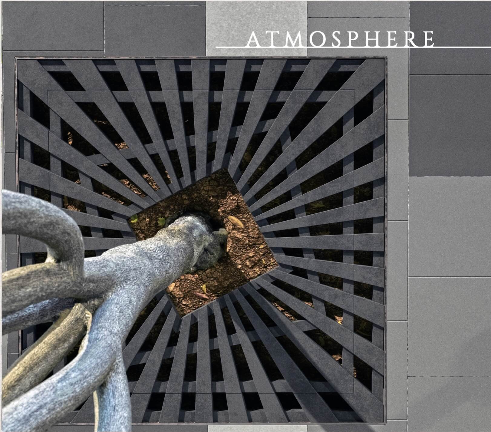 Приствольная решетка для дерева ZKING ATMOSPHERE 1.2х1.2м Черная в Киржаче фото