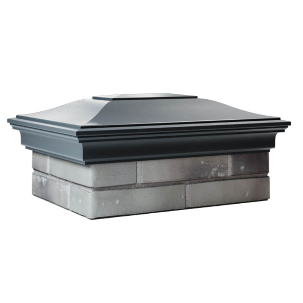 Колпак Zking Монблан Серый на столб 2х1.5 кирпича (515х385мм) в Киржаче фото