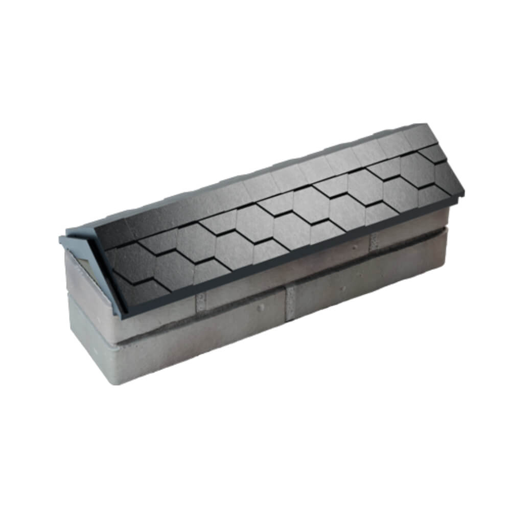 Парапет Zking Эверест Черный с посадкой на 0.5 кирпича (130мм) в Киржаче фото