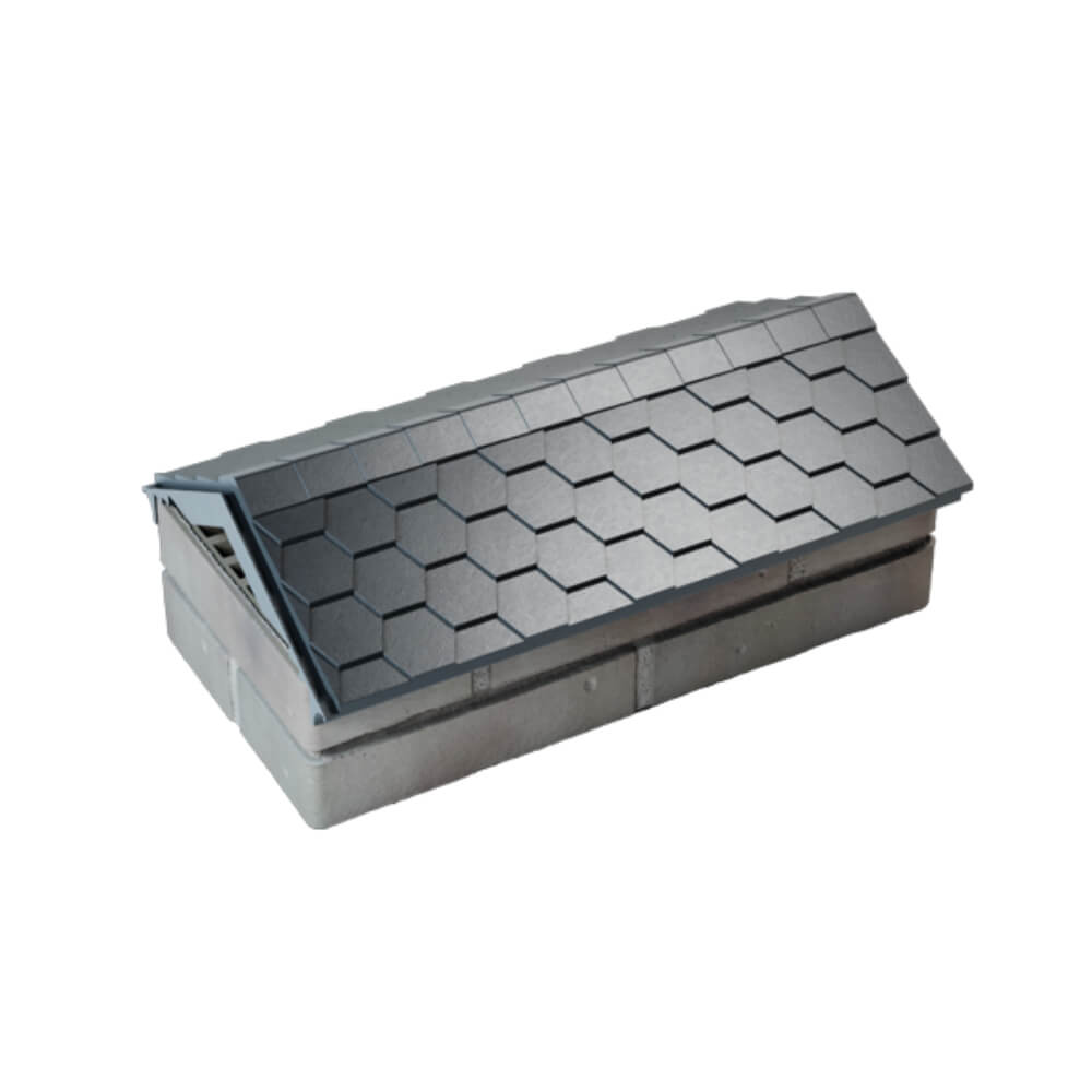 Парапет Zking Эверест Серый с посадкой на 1 кирпич (200/225/255мм) в Киржаче фото