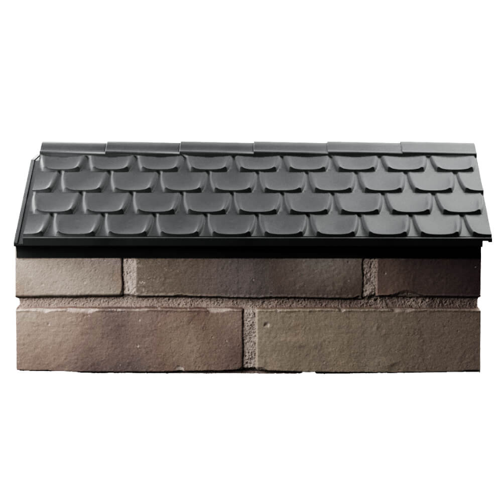 Парапет Zking Эльбрус Серый с посадкой на 1 кирпич (255мм) в Киржаче фото