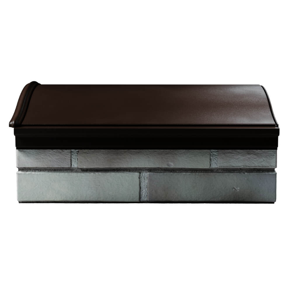 Парапет Zking Монблан Коричневый посадка на 1.5 кирпича (355/385мм) в Киржаче фото