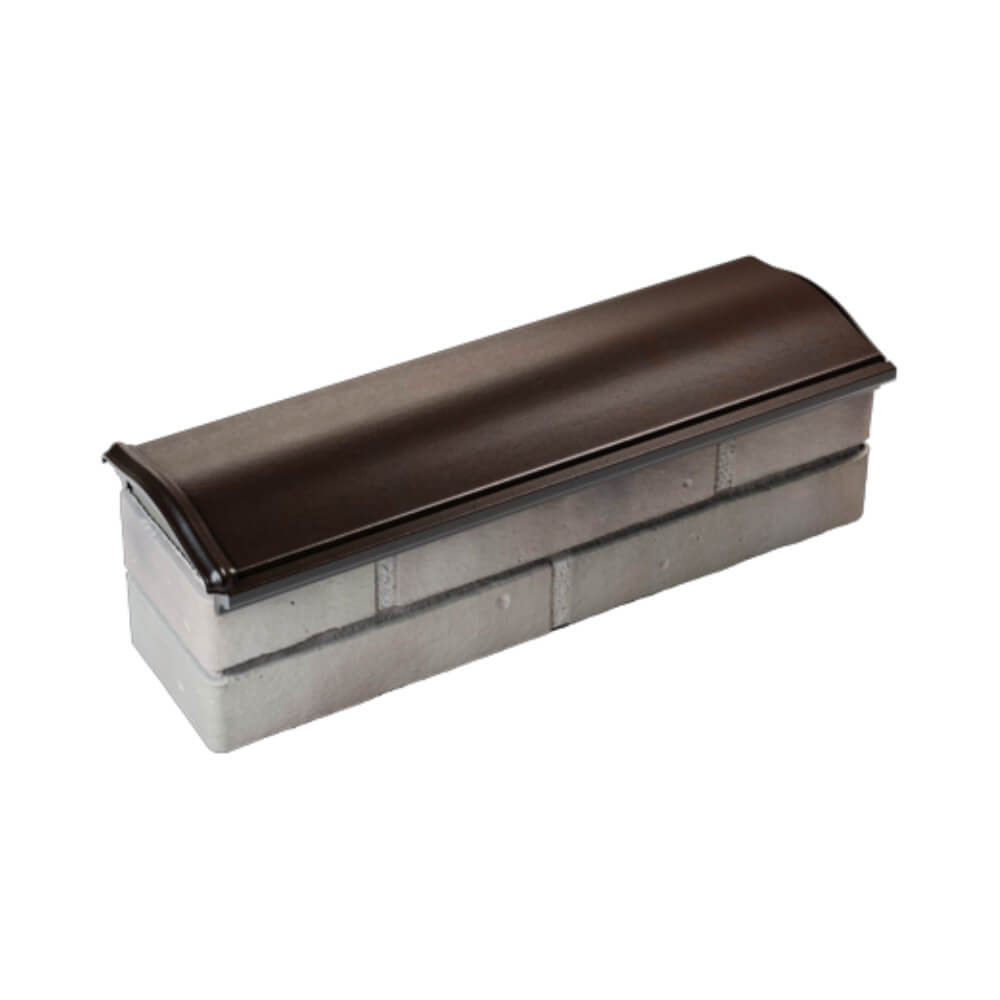 Парапет Zking Монблан Коричневый посадка на 0.5 кирпича (130мм) в Киржаче фото