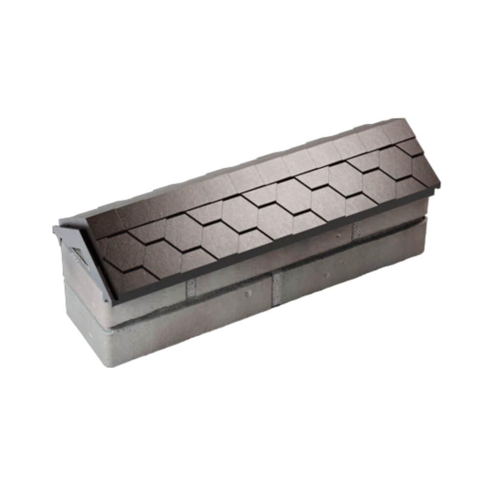 Парапет Zking Эверест Коричневый с посадкой на 0.5 кирпича (130мм) в Киржаче фото