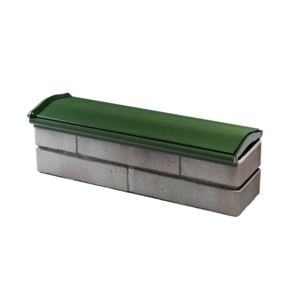 Парапет Zking Монблан Зеленый посадка на 0.5 кирпича (130мм) в Киржаче фото