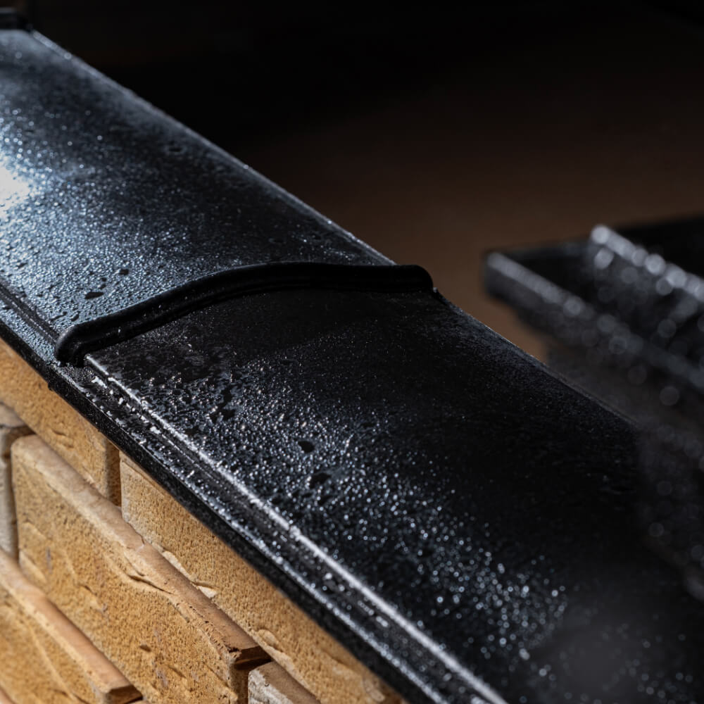 Парапет Zking Монблан Черный посадка на 0.5 кирпича (130мм) в Киржаче фото