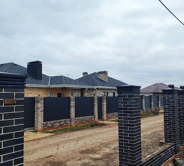 Колпак Zking Бона ХайТек Серый на столб 1.5х1.5 кирпича (385х385мм) в Киржаче фото