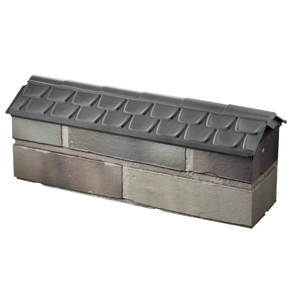 Парапет Zking Эльбрус Серый с посадкой на 0.5 кирпича (130мм) в Киржаче фото