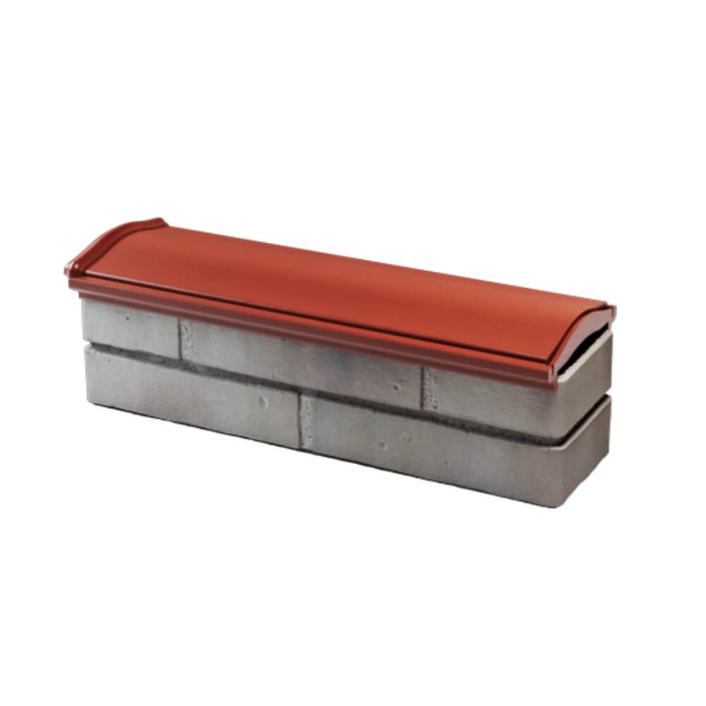 Парапет Zking Монблан Красный посадка на 0.5 кирпича (130мм) в Киржаче фото