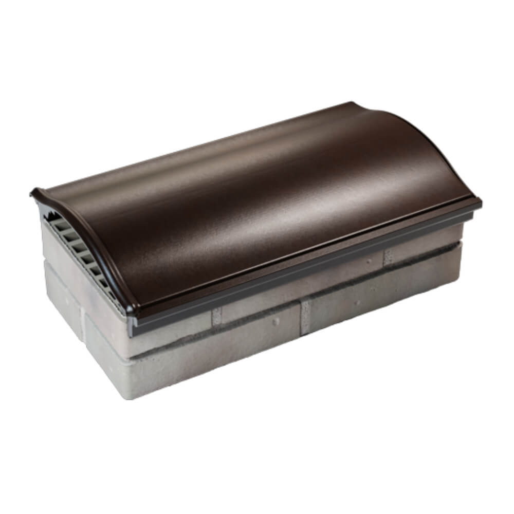 Парапет Zking Монблан Коричневый посадка на 1 кирпич (200/225/255мм) в Киржаче фото