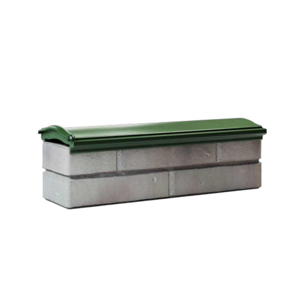 Парапет Zking Монблан Зеленый посадка на 0.5 кирпича (130мм) Киржач фото