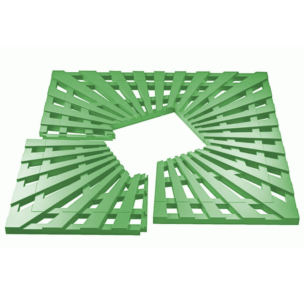 Приствольная решетка для дерева ZKING ATMOSPHERE 1.2х1.2м Зеленая в Киржаче фото