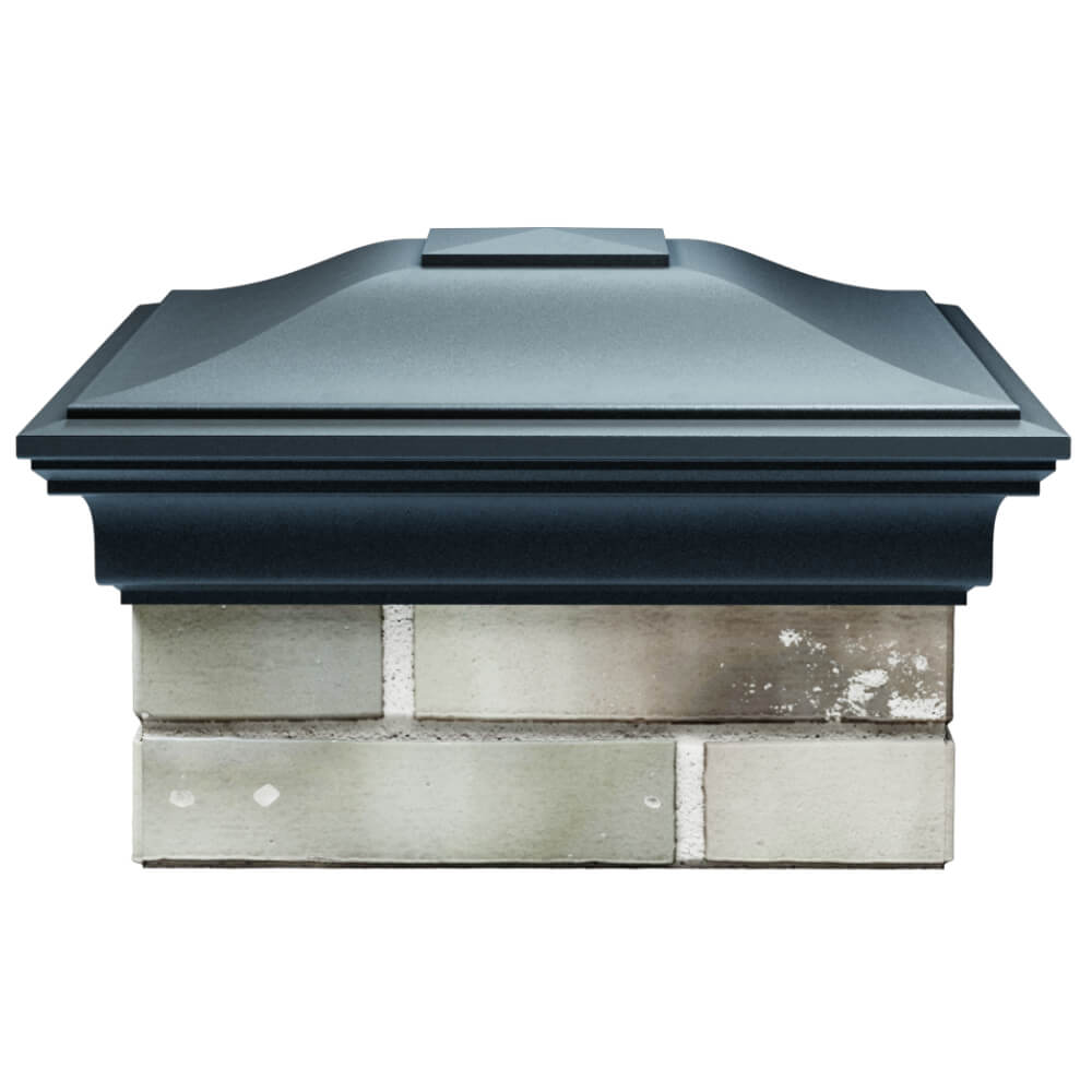 Колпак Zking Монблан Серый на столб 1.5х1.5 кирпича (385х385мм) Киржач фото