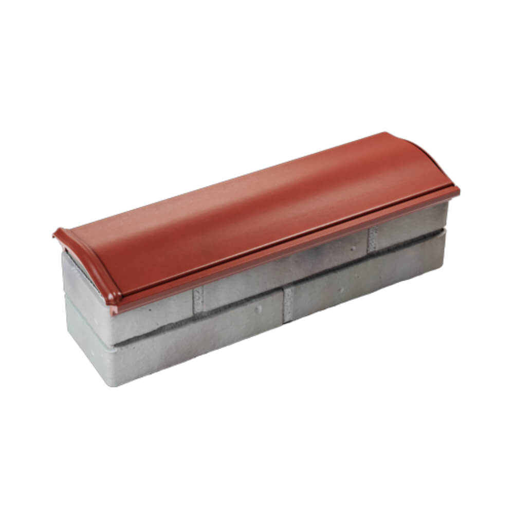 Парапет Zking Монблан Красный посадка на 0.5 кирпича (130мм) в Киржаче фото