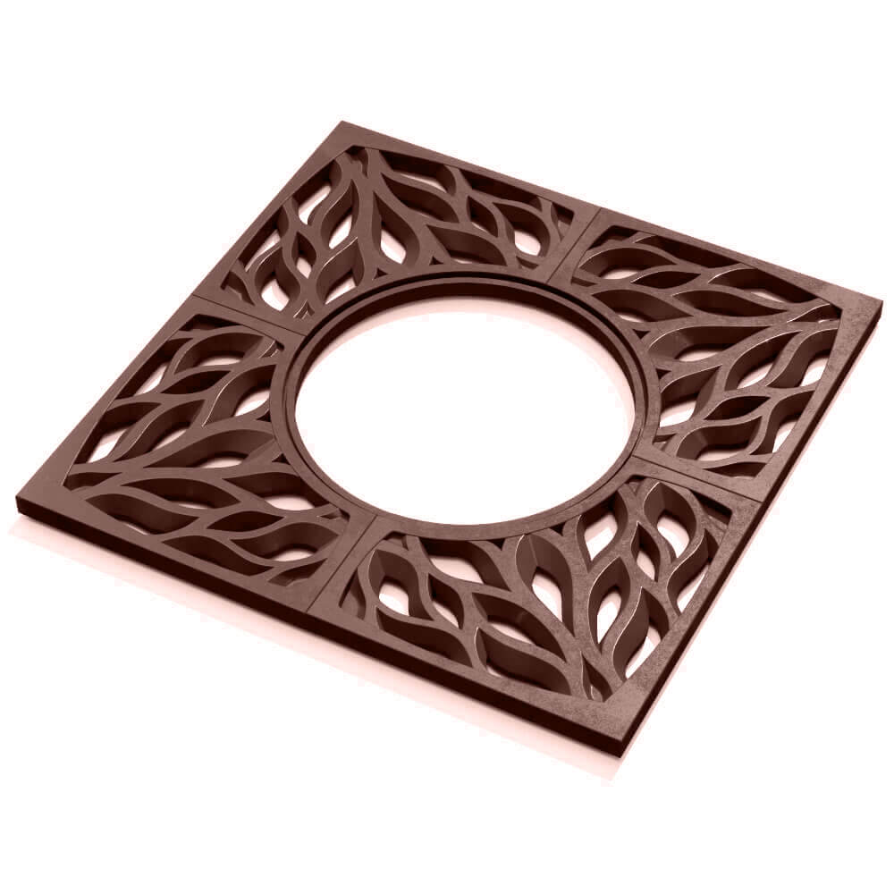 Приствольная решетка для дерева ZKING CRUST 1.2х1.2м Коричневая в Киржаче фото