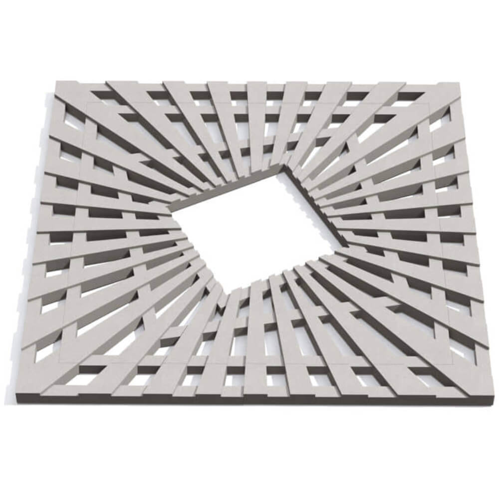 Приствольная решетка для дерева ZKING ATMOSPHERE 1.2х1.2м Бежевая Киржач фото