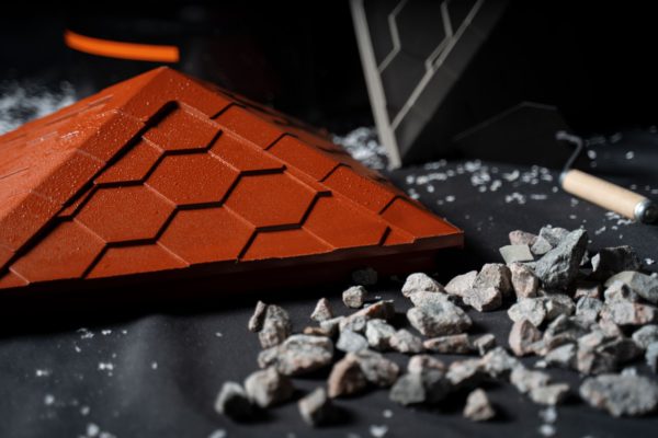 Колпак Zking Эверест Красный на столб 1.5х1.5 кирпича (390х390мм) в Киржаче фото