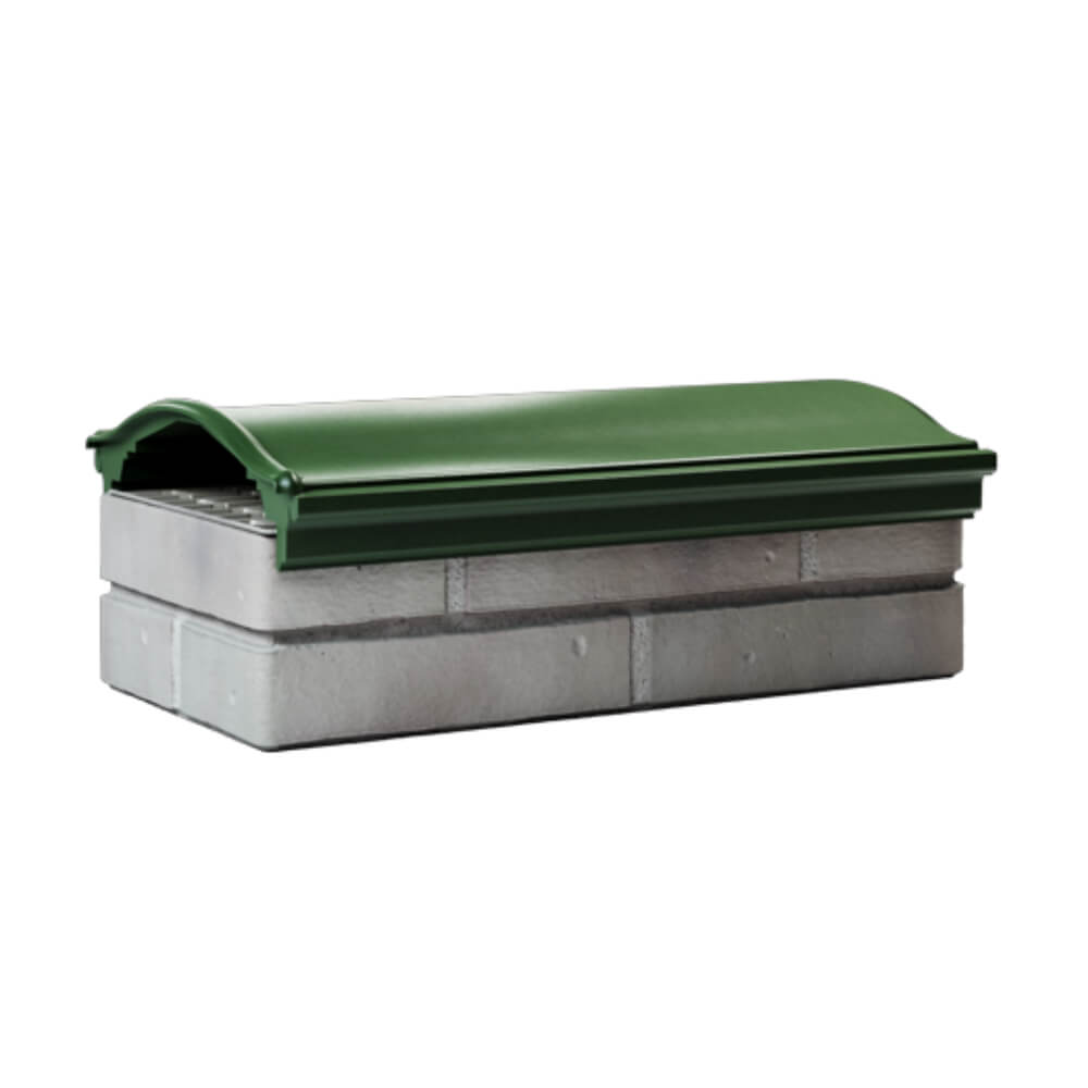 Парапет Zking Монблан Зеленый посадка на 1 кирпич (200/225/255мм) Киржач фото