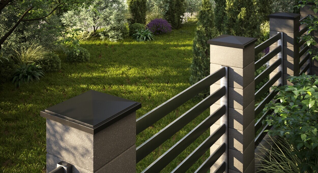 Колпак Zking БонаМоно Коричневый на столб 1.5х1.5 кирпича (385х385, 400х400мм) в Киржаче фото