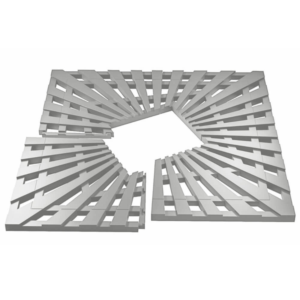 Приствольная решетка для дерева ZKING ATMOSPHERE 1.2х1.2м Бежевая в Киржаче фото