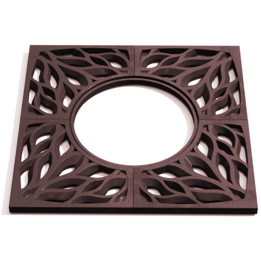 Приствольная решетка для дерева ZKING CRUST 1.2х1.2м Коричневая Киржач фото