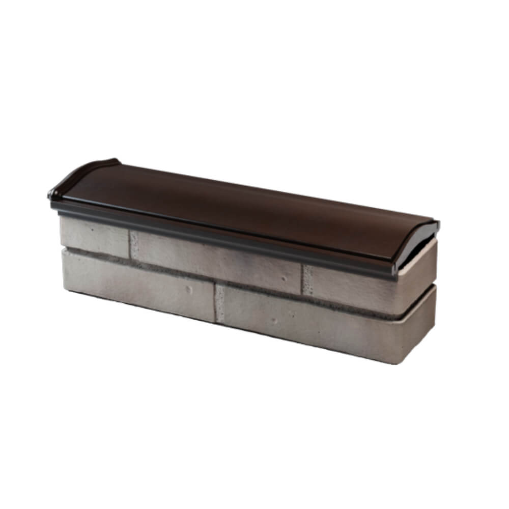 Парапет Zking Монблан Коричневый посадка на 0.5 кирпича (130мм) в Киржаче фото