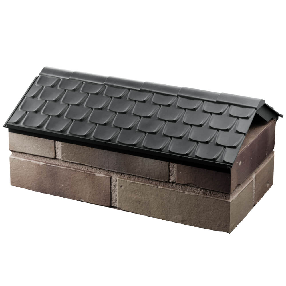 Парапет Zking Эльбрус Серый с посадкой на 1 кирпич (255мм) в Киржаче фото