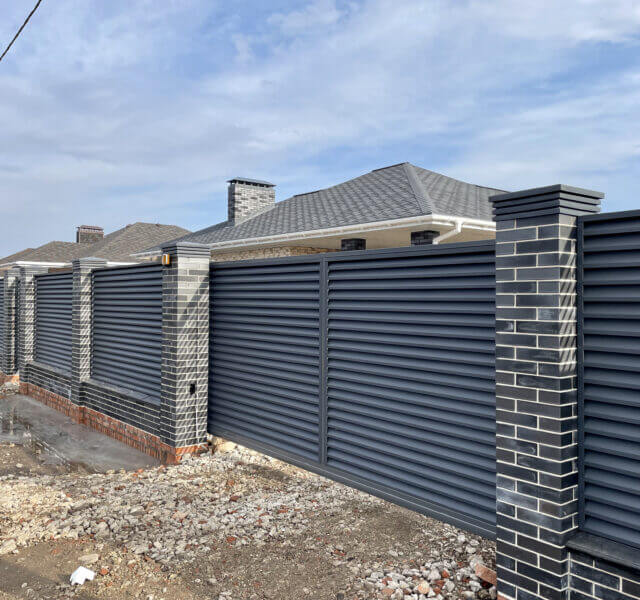 Колпак Zking Бона ХайТек Серый на столб 1.5х1.5 кирпича (385х385мм) в Киржаче фото