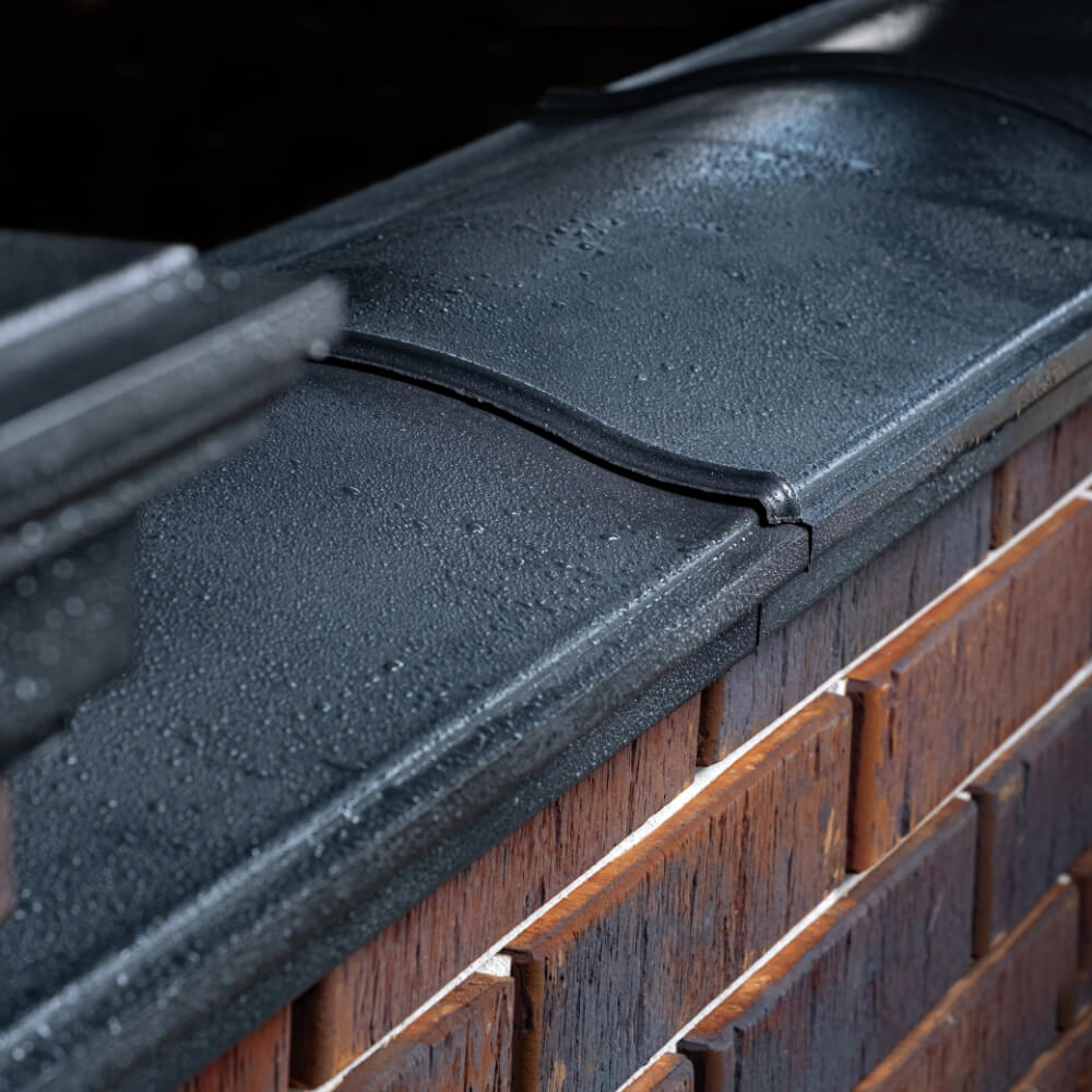 Парапет Zking Монблан Черный посадка на 0.5 кирпича (130мм) в Киржаче фото