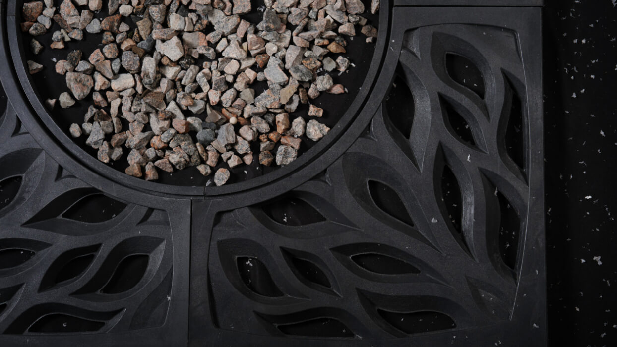 Приствольная решетка для дерева ZKING CRUST 1.2х1.2м Черная в Киржаче фото